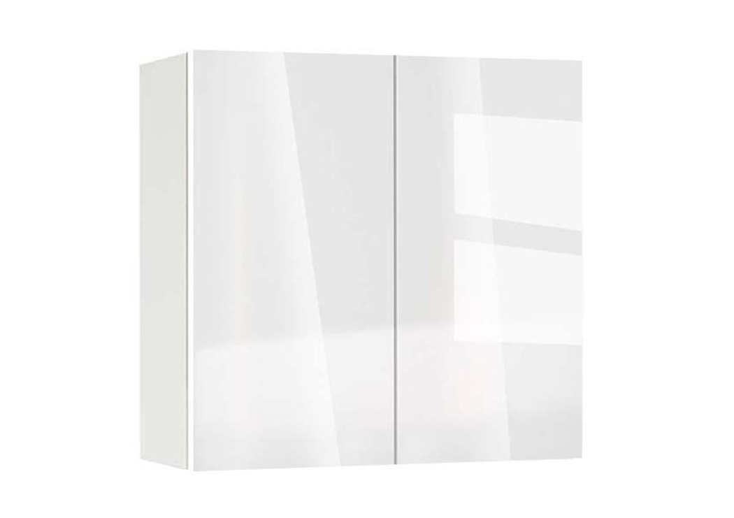 Ντουλάπι Κουζίνας κρεμαστό 80εκ., Νο 80 Alba Gloss, κωδ.1219922690 , Genomax